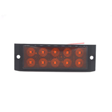 Load image into Gallery viewer, Upgrade 10LED Truck Side Marker Light Clearance Lamp Tail Light Trailer Tractor Lorry Warning Parking Lamp 12V-24V
