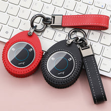 Load image into Gallery viewer, Car Leather Remote Key Case Cover Protect Shell Bag Accessories For Neta V U Pro NETA V/U PRO EV NTA V-U Hezhong New Energy Vehicles
