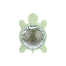 Load image into Gallery viewer, Tortoise Shape Cat Mint Ball Rotating Ball Wall Cat Toy Accessories for Cats Games Catnip Licking Snacks Mint Freshen Breath Pet Supplies
