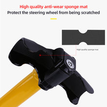 Load image into Gallery viewer, Universal Heavy Duty Car Enhance Steering Wheel Lock Anti-theft Car/Van Security Rotary Steering Wheel Lock Automobile Security
