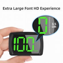Load image into Gallery viewer, Car GPS HUD Head Up Display Digital Speedometer Speed Meter KMH/MPH for Car Truck Plug and Play Auto Part with Big Font
