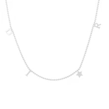 Load image into Gallery viewer, Mini Letter Star Pendant Fashion Versatile Stainless Steel Simple Jewelry Collar Chain Women's Jewelry
