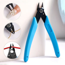 Load image into Gallery viewer, Nail Art Rhinestones Gems Removal Manicure Nail Pliers Wire Cutter Nail Unloading Nippers Chain Scissors Nail Art Tool
