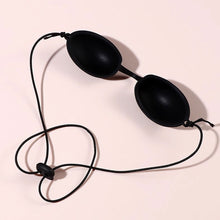 Load image into Gallery viewer, Adjustable Full Shading Safety Eyepatch Glasses Laser Light Safety Protection Goggles for Laser Hair Removal Patient
