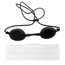 Load image into Gallery viewer, Adjustable Full Shading Safety Eyepatch Glasses Laser Light Safety Protection Goggles for Laser Hair Removal Patient
