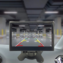 Load image into Gallery viewer, 7Inch Car Rear View Display Monitor Monitor TFT LCD Color Screen Rear View Camera Safe Parking Reversing Support with Car Camera
