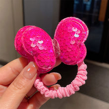 Load image into Gallery viewer, Three-dimensional Sequin Butterfly Children Hair Rope Cute Multicolored Highly Elastic Hair Band Hair Accessory

