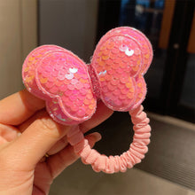 Load image into Gallery viewer, Three-dimensional Sequin Butterfly Children Hair Rope Cute Multicolored Highly Elastic Hair Band Hair Accessory

