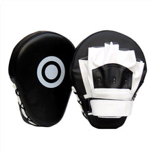 Load image into Gallery viewer, PU Thick Sports Training Hand Target Boxing Sanda Taekwondo Fitness Fighting Training Arc Target Martial Arts Training Protective Gear
