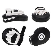 Load image into Gallery viewer, PU Thick Sports Training Hand Target Boxing Sanda Taekwondo Fitness Fighting Training Arc Target Martial Arts Training Protective Gear
