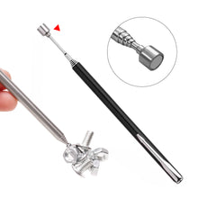 Load image into Gallery viewer, 12.5-65CM Stainless Steel Strong Magnetic Stretchable Pickup Pen Holder Suspensible Hang Metal Suction Rod 1.5-2Pounds
