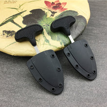 Load image into Gallery viewer, Stainless Steel Outdoor Camping Knife Sawtooth Multi-Functional Pu 'Er Tea Knife Expresscutter Rope Cutting Equipment Wilderness Survival Tools
