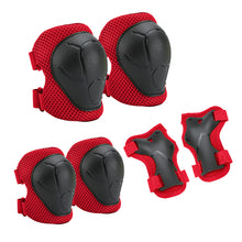 Load image into Gallery viewer, 6PCS Children's Scooter Bicycle Pulley Protection Wrist Elbow Knee Protective Equipment Sports Safety Accessories

