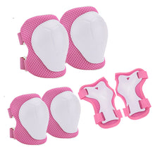 Load image into Gallery viewer, 6PCS Children's Scooter Bicycle Pulley Protection Wrist Elbow Knee Protective Equipment Sports Safety Accessories
