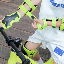 Load image into Gallery viewer, 6PCS Children's Scooter Bicycle Pulley Protection Wrist Elbow Knee Protective Equipment Sports Safety Accessories
