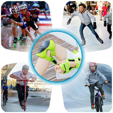 Load image into Gallery viewer, 6PCS Children's Scooter Bicycle Pulley Protection Wrist Elbow Knee Protective Equipment Sports Safety Accessories
