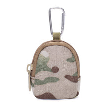 Load image into Gallery viewer, Tactical Military Fan Outdoor Wilderness Survival Sports Portable Round MOLLE Wallet Key Headphones Gadget Protection Bag

