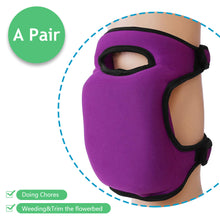 Load image into Gallery viewer, 1 Pair Gardening Labor Sponge Knee Pads Weeding Gardening Trim Thickened Adjustable Knee Pads Construction Worker Tile Furniture Repair Knee Protection Equipment
