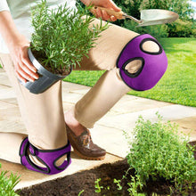 Load image into Gallery viewer, 1 Pair Gardening Labor Sponge Knee Pads Weeding Gardening Trim Thickened Adjustable Knee Pads Construction Worker Tile Furniture Repair Knee Protection Equipment
