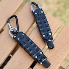 Load image into Gallery viewer, Portable Multifunction Screwdriver Stainless Steel Bottle Opener Pocket Keychain Tools Outdoor Camping Travel EDC Survival Equipment
