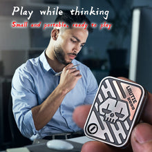 Load image into Gallery viewer, Portable Metal Skull Push Slider Stress Relief Toy Anti Stress EDC Top Spinning Poker Toys Decompress Magnetic Toys Adults Gifts
