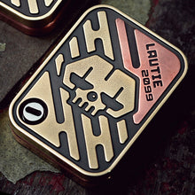Load image into Gallery viewer, Portable Metal Skull Push Slider Stress Relief Toy Anti Stress EDC Top Spinning Poker Toys Decompress Magnetic Toys Adults Gifts
