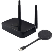 Load image into Gallery viewer, Wireless HDMI Video Transmitter and Receiver Kit Display Adapter Dongle mini Projector 4K for Home Streaming tv Stick pc
