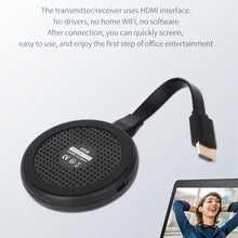 Load image into Gallery viewer, Wireless HDMI Video Transmitter and Receiver Kit Display Adapter Dongle mini Projector 4K for Home Streaming tv Stick pc
