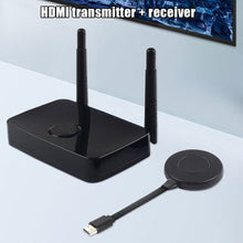Load image into Gallery viewer, Wireless HDMI Video Transmitter and Receiver Kit Display Adapter Dongle mini Projector 4K for Home Streaming tv Stick pc
