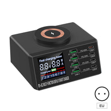 Load image into Gallery viewer, Magnetic Suction Wireless Charging 110w High-Power Tablet Mobile Phone Notebook Multi-Port Usb Porous Fast Charging Charger
