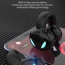Load image into Gallery viewer, Earphone Helmet Clip Ear Earring YX03 Wireless Bluetooth Headset Does Not Enter the Ear Earbuds Bone Conduction Headphones
