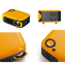 Load image into Gallery viewer, A2000 Mini Video Projector LED Portable Home Theater Laser Beamer Cinema with USB HD Port for Full HD 1080P 4K SmartPhone
