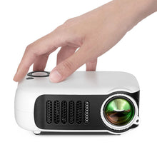 Load image into Gallery viewer, A2000 Mini Video Projector LED Portable Home Theater Laser Beamer Cinema with USB HD Port for Full HD 1080P 4K SmartPhone
