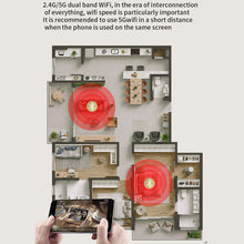 Load image into Gallery viewer, 720p Hd Cross-Border Home Mini Portable Projector Mobile Phone Wifi Wireless Projector
