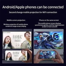 Load image into Gallery viewer, 720p Hd Cross-Border Home Mini Portable Projector Mobile Phone Wifi Wireless Projector
