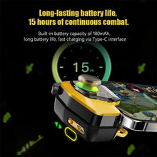 Load image into Gallery viewer, Bluetooth-compatible 5.0 Game Trigger 3 Finger 3D Joystick Type-C Rechargeable Aim Shooting Triggers Accessories for PUBG Mobile
