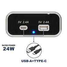 Load image into Gallery viewer, 12V/24V Car Motorcycle Charger USB Type-C Fast Fast Charging Socket Charging RV Boat On Board
