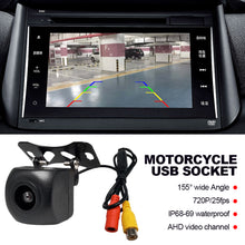 Load image into Gallery viewer, AHD 720P Car Rear View Camera Reversing Parking Monitor Waterproof Ultra-clear Camera Rear View Camera Wide-angle
