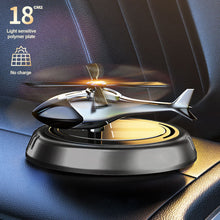 Load image into Gallery viewer, Solar Car Interior Fragrance Helicopter Air Freshener ornaments Decor Decoration Rotating Aroma Diffuser for Home Office
