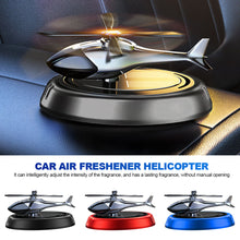 Load image into Gallery viewer, Solar Car Interior Fragrance Helicopter Air Freshener ornaments Decor Decoration Rotating Aroma Diffuser for Home Office
