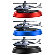 Load image into Gallery viewer, Solar Car Interior Fragrance Helicopter Air Freshener ornaments Decor Decoration Rotating Aroma Diffuser for Home Office
