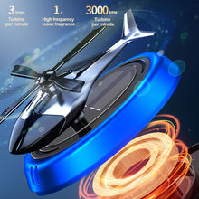 Load image into Gallery viewer, Solar Car Interior Fragrance Helicopter Air Freshener ornaments Decor Decoration Rotating Aroma Diffuser for Home Office
