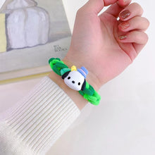 Load image into Gallery viewer, 1PC Cute Dog Hair Rope High Elastic Durable Rubber Band DIY Handmade Gift Woven Leather Band Hair Cord Boyfriend and Girlfriend Couple Bracelet
