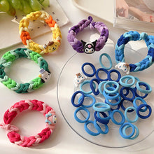 Load image into Gallery viewer, 1PC Cute Dog Hair Rope High Elastic Durable Rubber Band DIY Handmade Gift Woven Leather Band Hair Cord Boyfriend and Girlfriend Couple Bracelet
