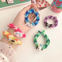 Load image into Gallery viewer, Cute Dog Hair Rope DIY Handmade Material Bag Gift Woven Leather Band Hair Cord Boyfriend and Girlfriend Couple Bracelet
