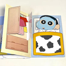 Load image into Gallery viewer, Diy Quiet Book Kuromi Melody Girl Dress Up Montessori Toys Children's Educational Handmade Cloth Doll Toy
