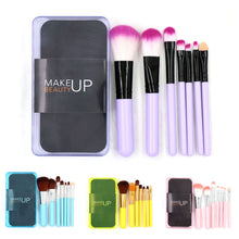 Load image into Gallery viewer, 7pcs Fancy Pack Brush Suit Blush Brush Powder Foundation Brush Eye Shadow Brush Concealer Brush Makeup Tools
