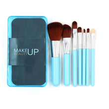 Load image into Gallery viewer, 7pcs Fancy Pack Brush Suit Blush Brush Powder Foundation Brush Eye Shadow Brush Concealer Brush Makeup Tools
