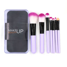 Load image into Gallery viewer, 7pcs Fancy Pack Brush Suit Blush Brush Powder Foundation Brush Eye Shadow Brush Concealer Brush Makeup Tools

