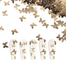 Load image into Gallery viewer, 12 Grids 3D Acrylic Laser Butterfly Enhancements Nail Art Sequins Nail Art 5MM Gradient Sequins Decoration Accessories
